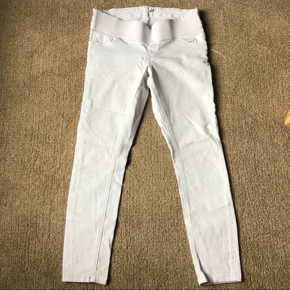 asos white maternity jeans